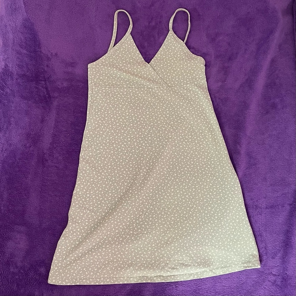 Brandy Melville Light Green Amara Dress